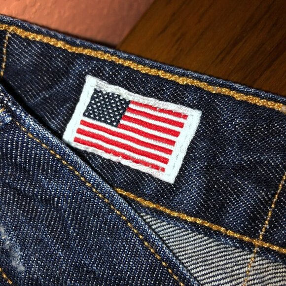 True Religion Avery Womens Size 26 Dark Wash Pockets Straight Leg Denim Jeans - Picture 15 of 15